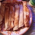 El cooksnap de Jazmin Carril cuando hizo Panqueques con manjar.