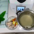 El cooksnap de Coronada Calle Carrillo cuando hizo Caldo sencillo de pollo en thermomix.