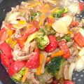 Cooksnap dari Yessy Seprianti untuk resep Sweet Sticky Beef Vegetable
