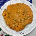 El cooksnap de Javi cuando hizo Langostinos al curry.