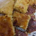 صورة من Maram Ali، شاركها بعد تجربة وصفة بسبوسة سهلة ولذيذة 😊👍🏻😋