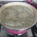 کوک اسنپ اسمااسرا صادق جوادی بعد از امتحان کردن آش دوغ.