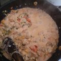El cooksnap de Rodri cuando hizo Tallarines con salsa blanca.