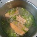 Cooksnap dari Aree Suryandari untuk resep Salmon Miso Soup 5 bahan saja