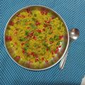 Rekha Vora's cooksnap of when they made સેવ ખમણી (Sev Khamani Recipe In Gujarati).