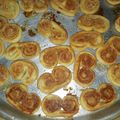 El cooksnap de Sakura28 cuando hizo Palmeritas con hojaldre sin manteca fácil.