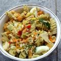 El cooksnap de Carmen Ponce cuando hizo Ensalada fría con fideos.