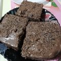 صورة من Nora Gamal، شاركها بعد تجربة وصفة كيكة الشوكولاته مع بودنج الشوكولاته والكريمه 😋💓