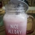 SA_ Kitchen's cooksnap of when they made Strawberry milk shake.