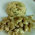 El cooksnap de MaryGlory cuando hizo Pollo al curry con cuscús.
