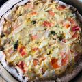 El cooksnap de Jessi cuando hizo Tarta de cebollas, aceitunas y queso 😋😋.