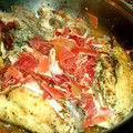 El cooksnap de carme castillo cuando hizo Pollo asado al horno, manchego.