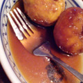 El cooksnap de Marly Soledad cuando hizo Picarones.