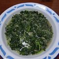 Cooksnap dari Pemadam Kelaparan untuk resep Tumis bayam bawang putih
