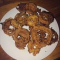 El cooksnap de Eduardo Simancas cuando hizo Aros de cebollas.