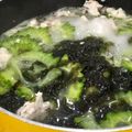 Cooksnap của Nguyễn Hoàng Yến khi họ làm theo món Canh rong biển ổ qua + rau luộc + đậu hủ chiên (Healthy)
