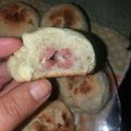 El cooksnap de agustina lu cuando hizo Scones de queso rellenos de jamón.