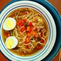 El cooksnap de Corleone Conee Abello cuando hizo Ramen de papá.