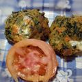 El cooksnap de Beatriz Fonseca cuando hizo Croquetas de acelga con corazón de queso.