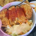 Cooksnap dari Ratna Amali untuk resep Tahu Katsu dan Salad HokBen