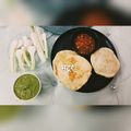 pinky makhija का कुकस्नैप जब उन्होंने पनीर भटूरा (paneer bhatura recipe in Hindi) बनाया था।