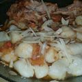 El cooksnap de Gaby Sol Guz cuando hizo Ñoquis de papa y harina.