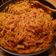 El cooksnap de Li Na cuando hizo Fideos Fritos con Secreto Ibérico al P.X. con Verduritas.
