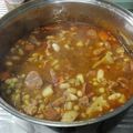 El cooksnap de Ruben Soria cuando hizo Cazuela de mondongo en olla de barro.