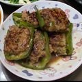 Ting-Yu Lin 的 【透食】醬燒青椒鑲肉 cooksnap