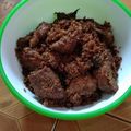 Cooksnap dari zulfachan416 untuk resep Srundeng daging sapi mbah riboet