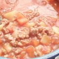 El cooksnap de Claudia Vazquez cuando hizo Picadillo de carne molida.