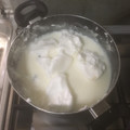 El cooksnap de Amparito Araya Diaz cuando hizo Leche nevada.