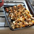 El cooksnap de Yoni Palante cuando hizo Brochette.
