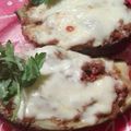 El cooksnap de Elizabeth Paola cuando hizo Berenjenas rellenas de carne.