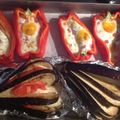 El cooksnap de villarejodemiguel cuando hizo Berenjenas y pimientos rellenos al horno.