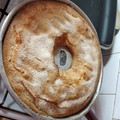 El cooksnap de Maylen Zeballos cuando hizo Torta Matera de naranja.