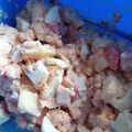 El cooksnap de Liliana Ledesma cuando hizo Ensalada césar sin anchoas.