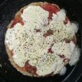 El cooksnap de Manuel Chisairingo Manzana cuando hizo Pizza en masa de avena.