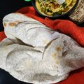 El cooksnap de Marisol Melgarejo cuando hizo Pan pita con Amapolas.
