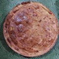 El cooksnap de Humberto Andrada Morel cuando hizo Fainá de queso y crema de Choclo.