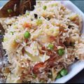 Ryan का कुकस्नैप जब उन्होंने वेज पुलाव(veg pulao recipe in hindi) बनाया था।