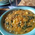 El cooksnap de Paula Hermosilla cuando hizo Locro de trigo.