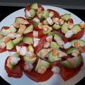 El cooksnap de Laura AO cuando hizo Ensalada de langostinos, aguacate y tomates cherry.