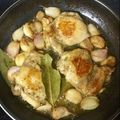 El cooksnap de McRover cuando hizo Contramuslos los de pollo al ajillo.