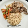 Cooksnap Nihadriz Niha semasa beliau membuat Nasi Daging Air Asam Kerisik.