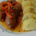 El cooksnap de MARALA🍀🍀 cuando hizo Chorizos a la pomarola al disco.