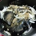 El cooksnap de Maria Paz Dominguez/ @pacitamama en instagram cuando hizo Choros maltones al vapor.