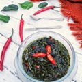 Cooksnap dari tanti.muji untuk resep Gule Daun Ubi Tumbuk (Daun Singkong)