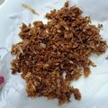 Mk Mahwish's cooksnap of when they made Bhagari Piyaz(fried onion).