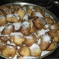 El cooksnap de Carito Castro cuando hizo Buñuelos de Banana.
